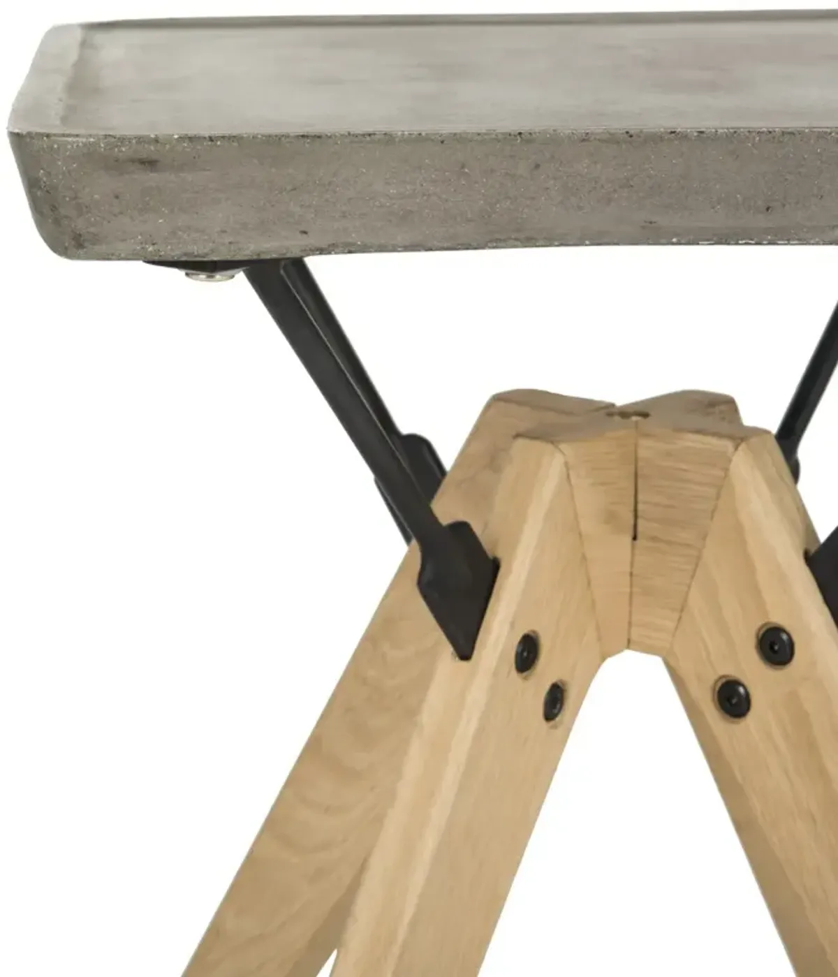 Marcio Indoor/Outdoor Modern Concrete Side Table