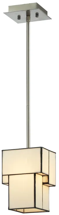 Cubist 6" Wide 1-Light Mini Pendant - Brushed Nickel