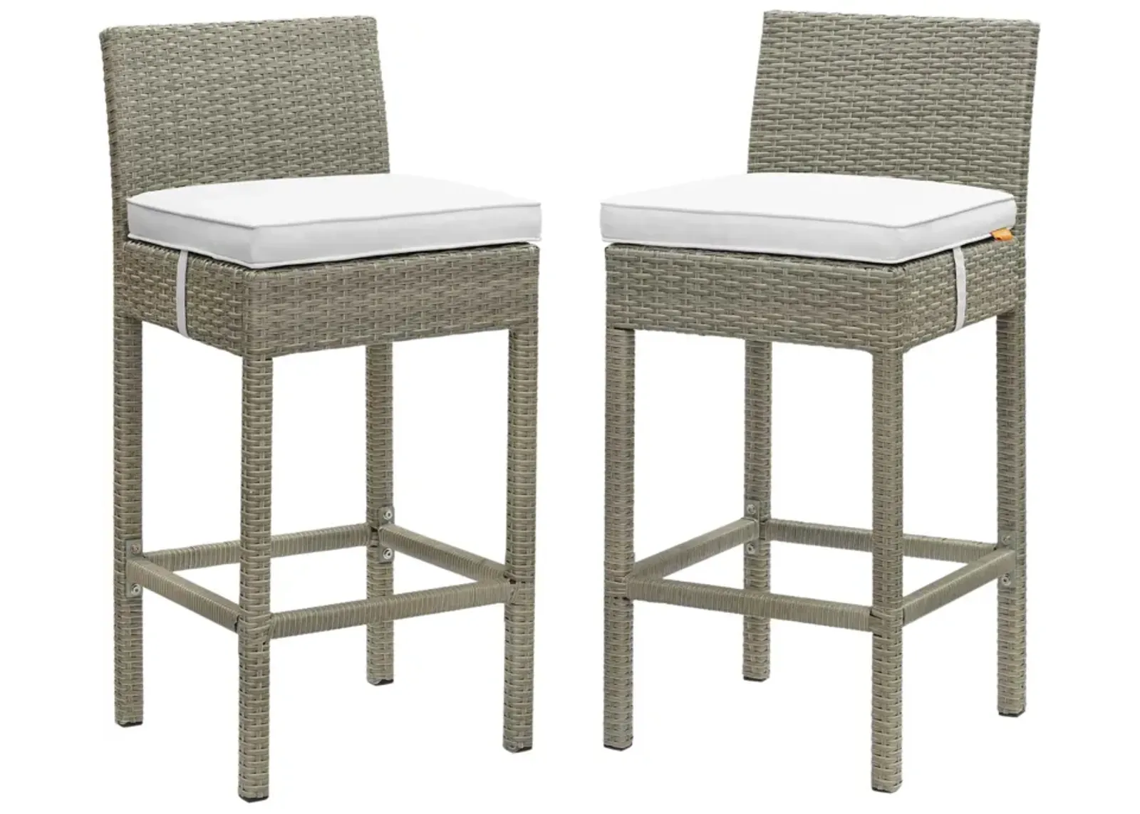 Conduit Bar Stool Outdoor Patio - Set of 2