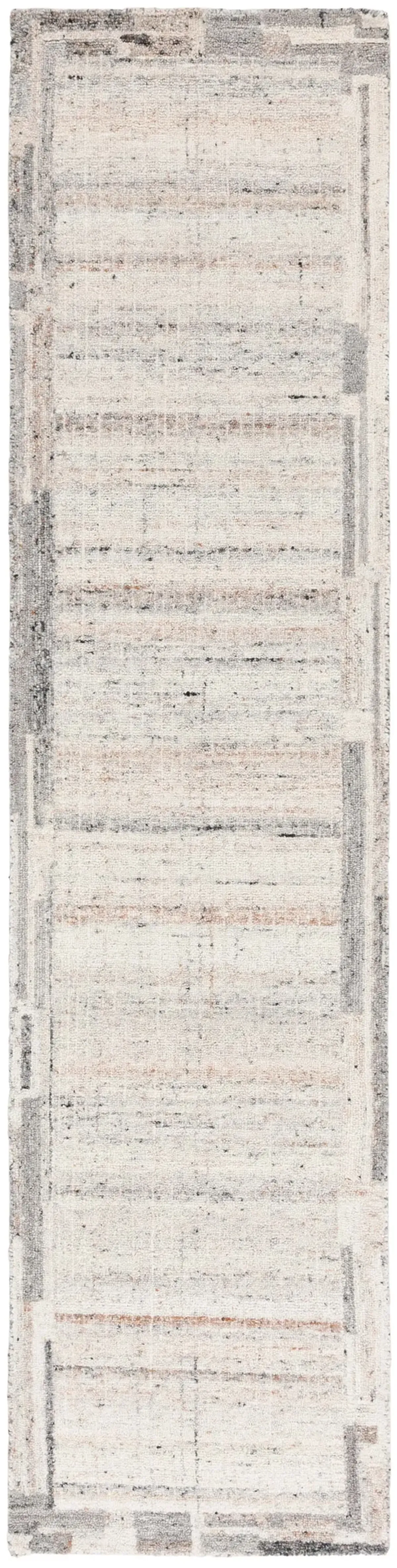 RESTORATION VINTAGE 801 GREY  2'-3' x 9' Runner Rug