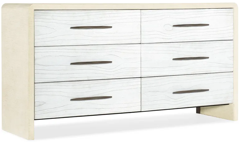 Cascade Six-Drawer Dresser