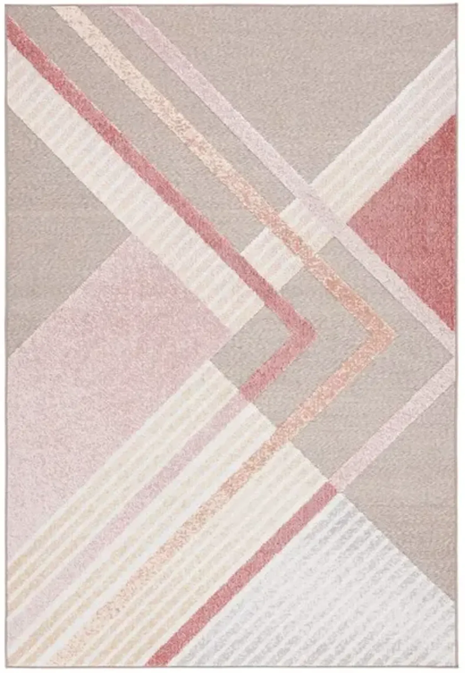 SARASOTA 102 Pink  9' X 12' Large Rectangle Rug