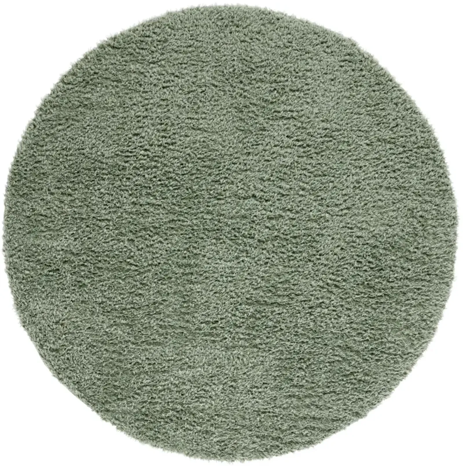 LINDSAY SHAG 560 GREEN 6'-7' x 6'-7' Round Round Rug