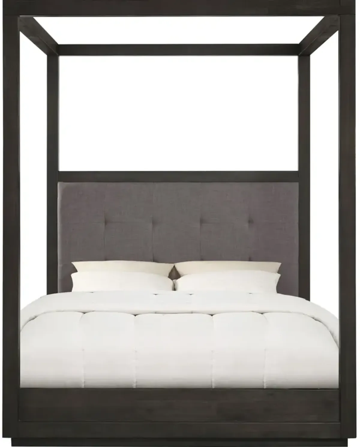 Oxford California King-Size Canopy Bed In Dolphin