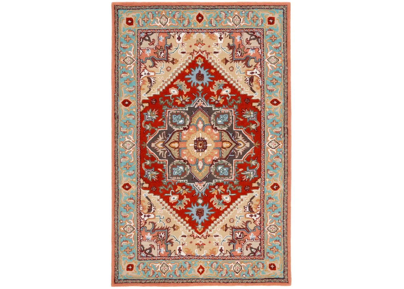 HERITAGE 625 RED  3' x 5' Small Rectangle Rug