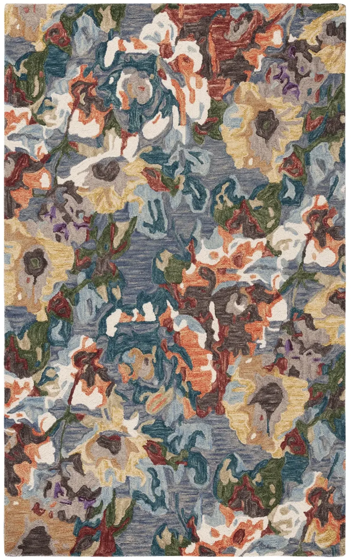 BLOSSOM Hand Tufted 4' x 6' area rug
