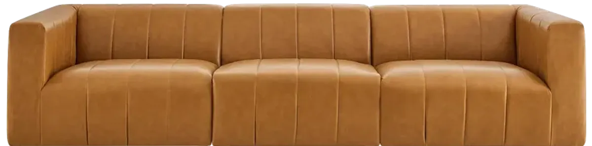 Bartlett Vegan Leather 3-Piece Sofa