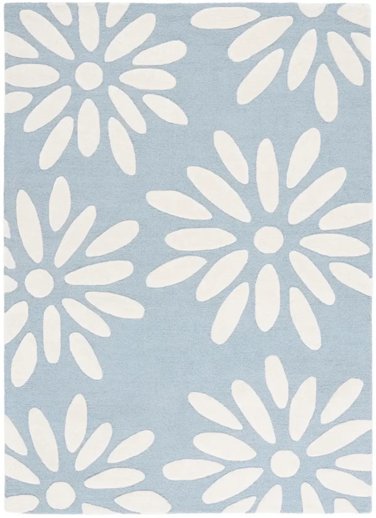 SAFAVIEH KIDS 914 DAISY LIGHT BLUE  4' x 6' Small Rectangle Rug