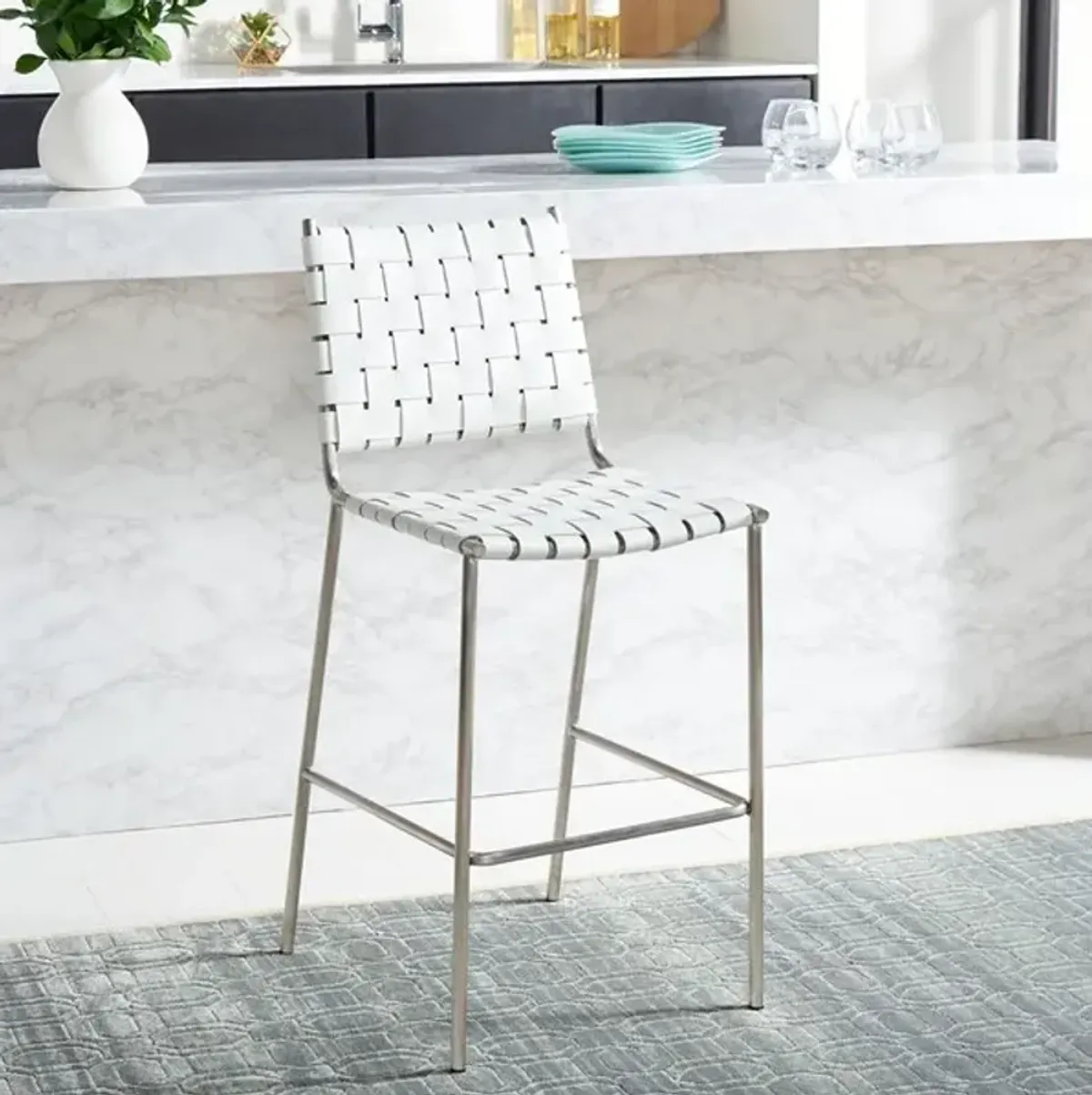 BAHARI WOVEN COUNTER STOOL