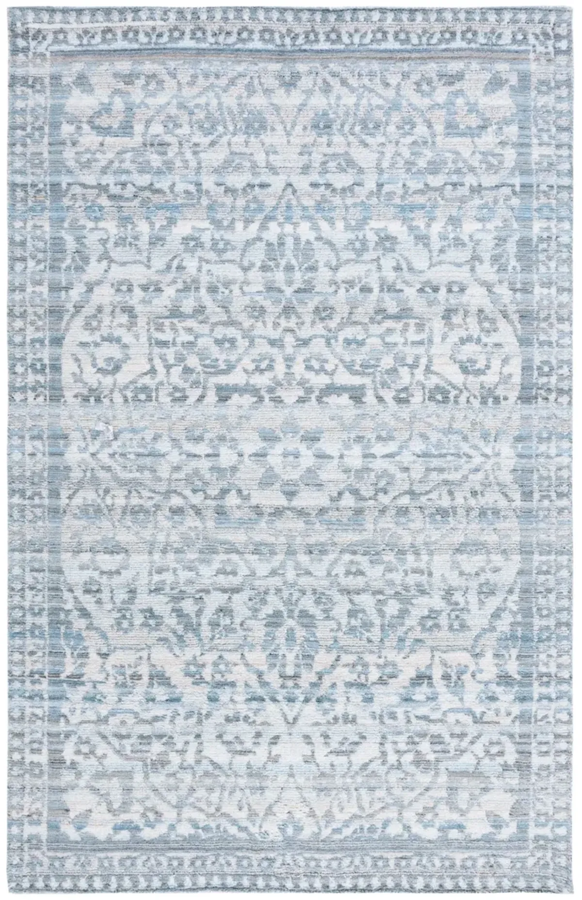 MARQUEE 109 BLUE  4' x 6' Small Rectangle Rug