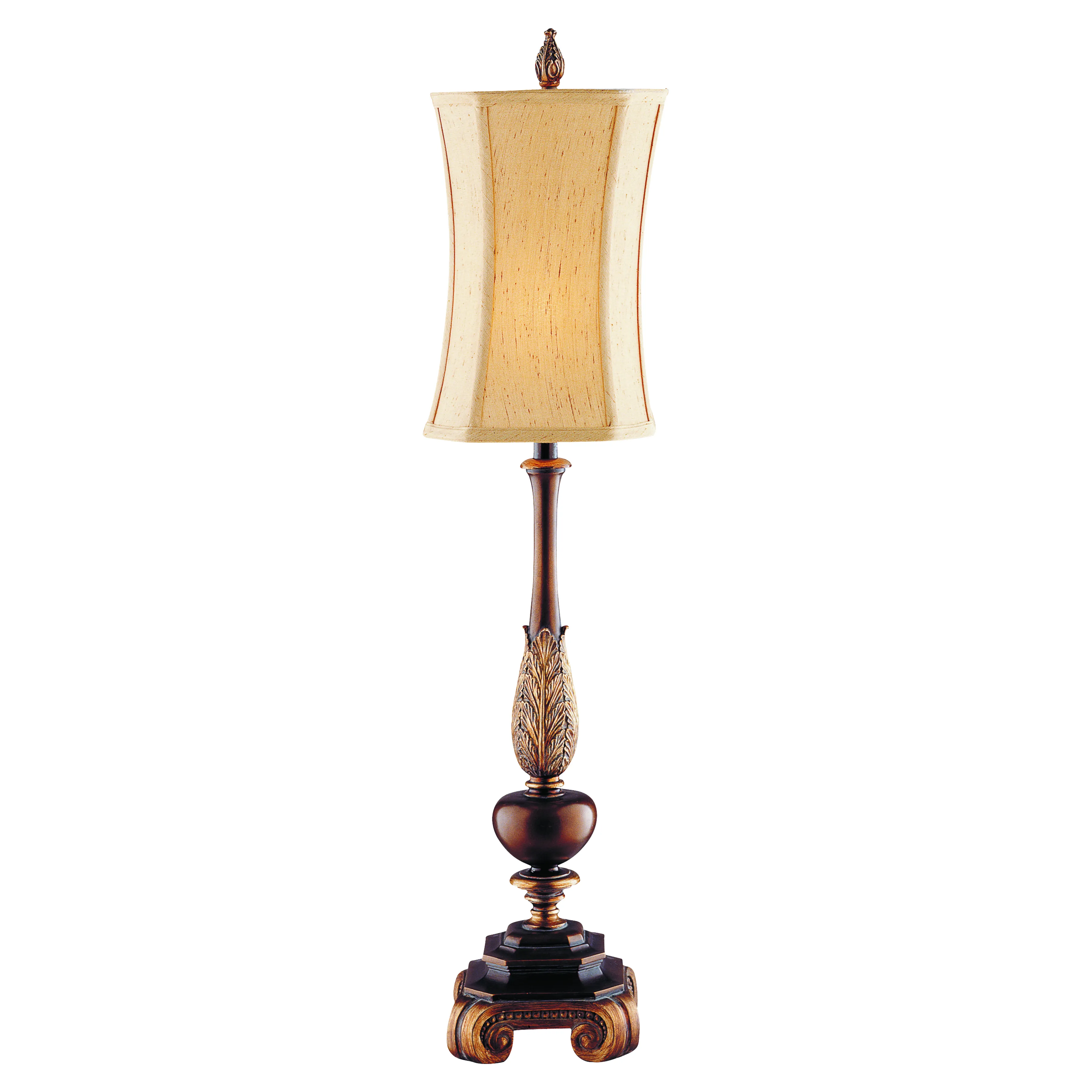 Sweet Ginger 35.5" High 1-Light Table Lamp - Antique Gold