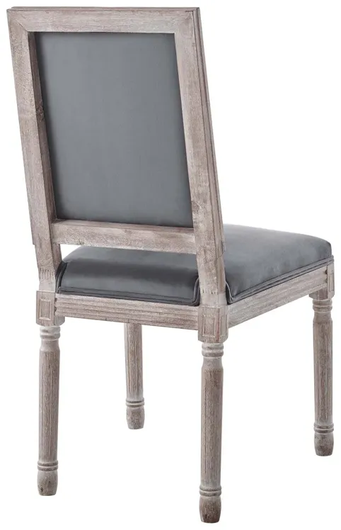 Court French Vintage Performance Velvet Dining Side Chair