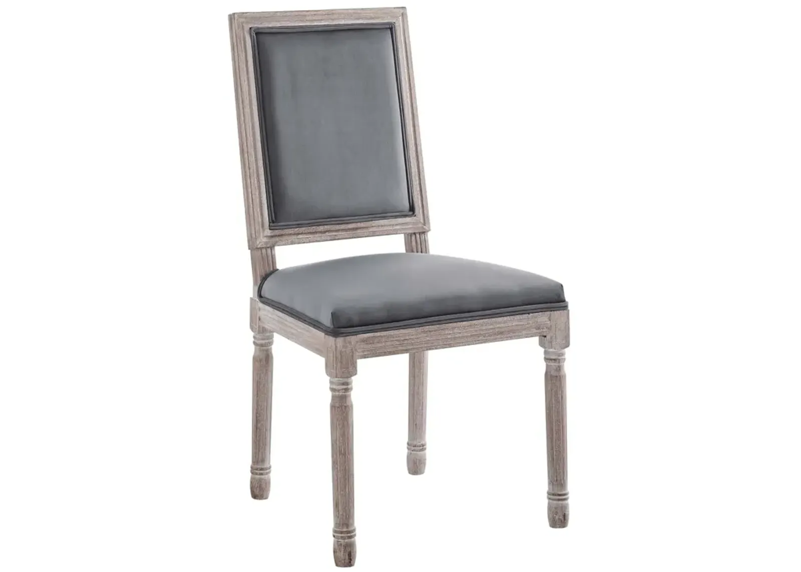 Court French Vintage Performance Velvet Dining Side Chair