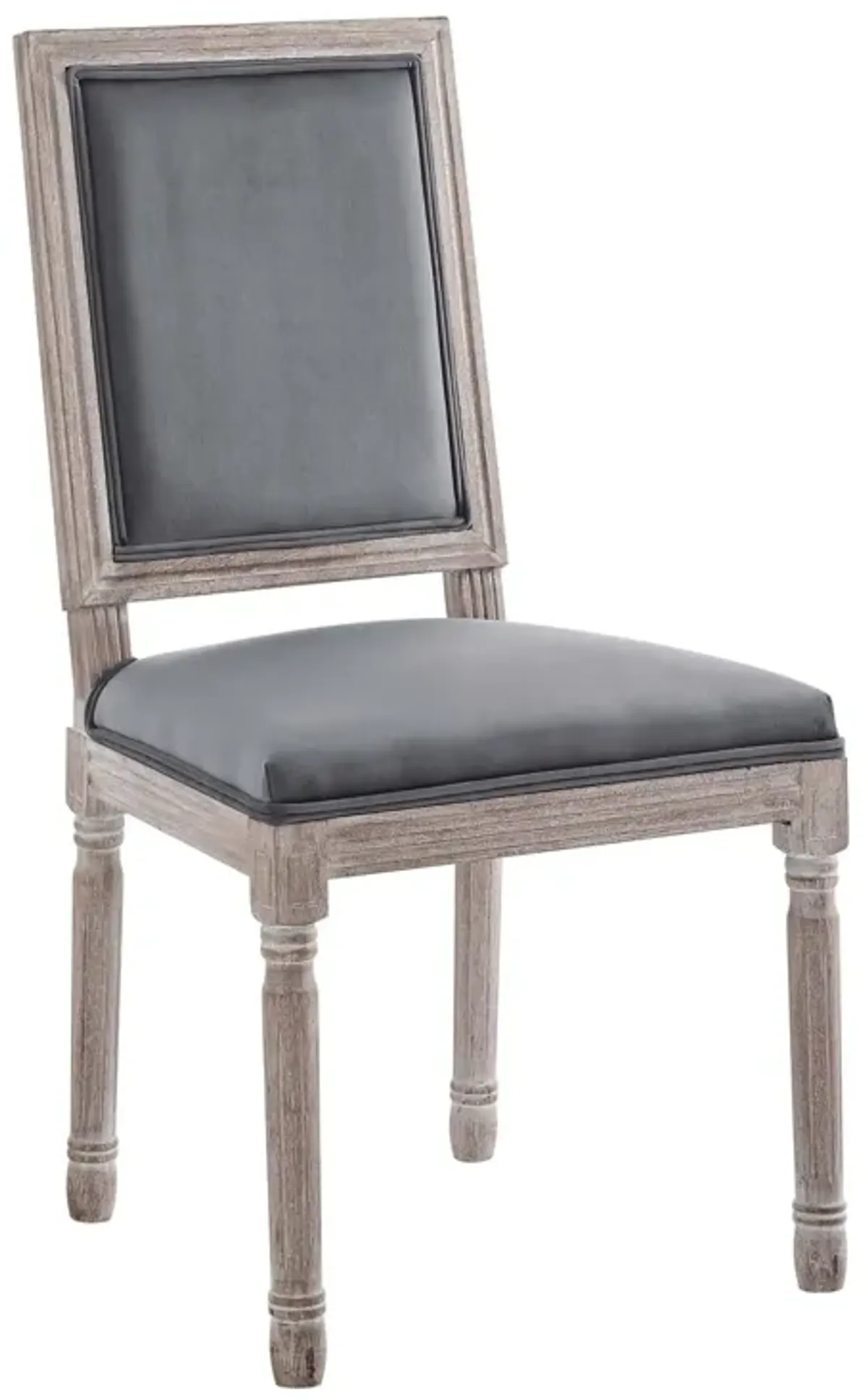 Court French Vintage Performance Velvet Dining Side Chair