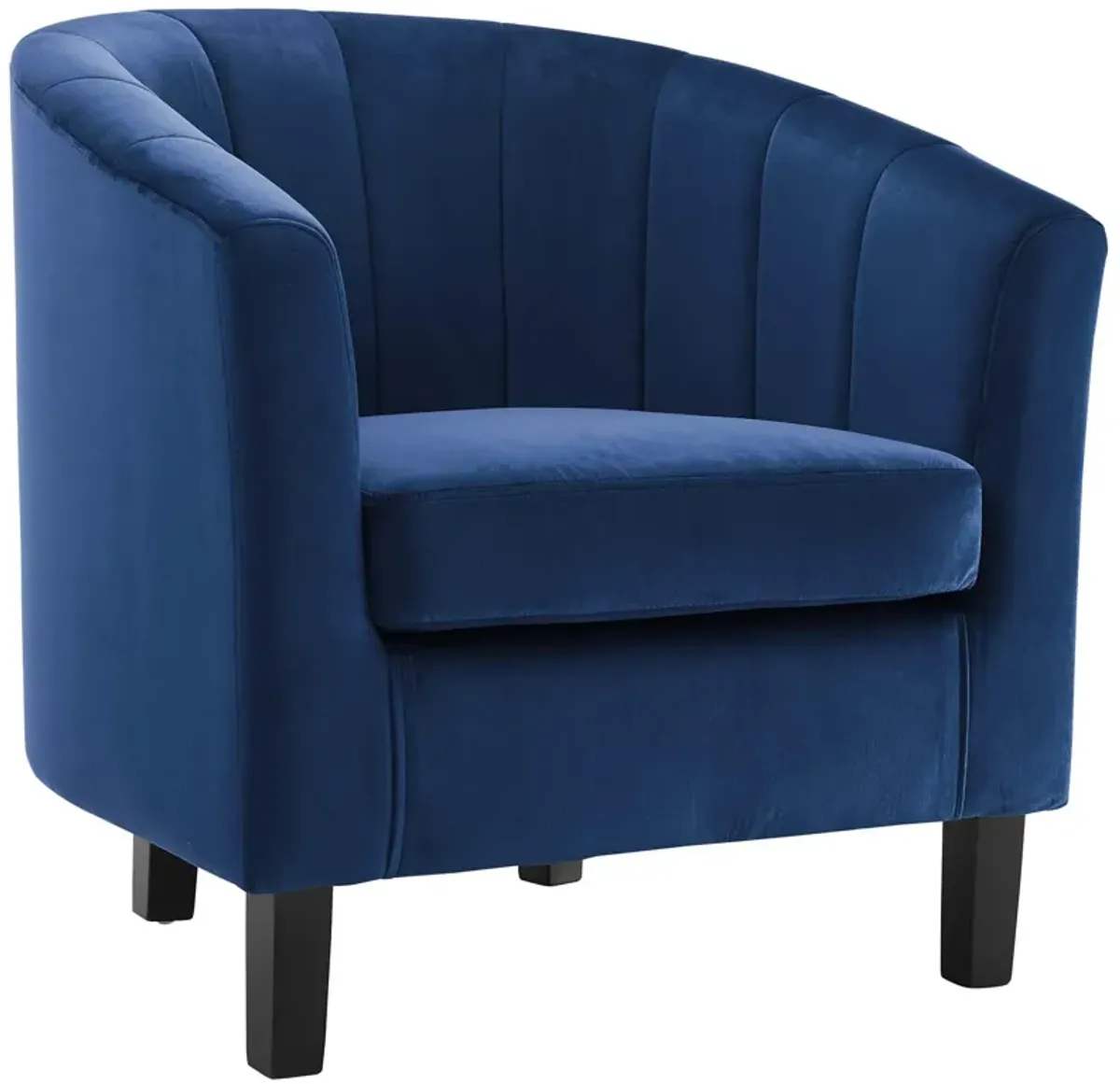 Prospect Channel Tufted Performance Velvet Armchair