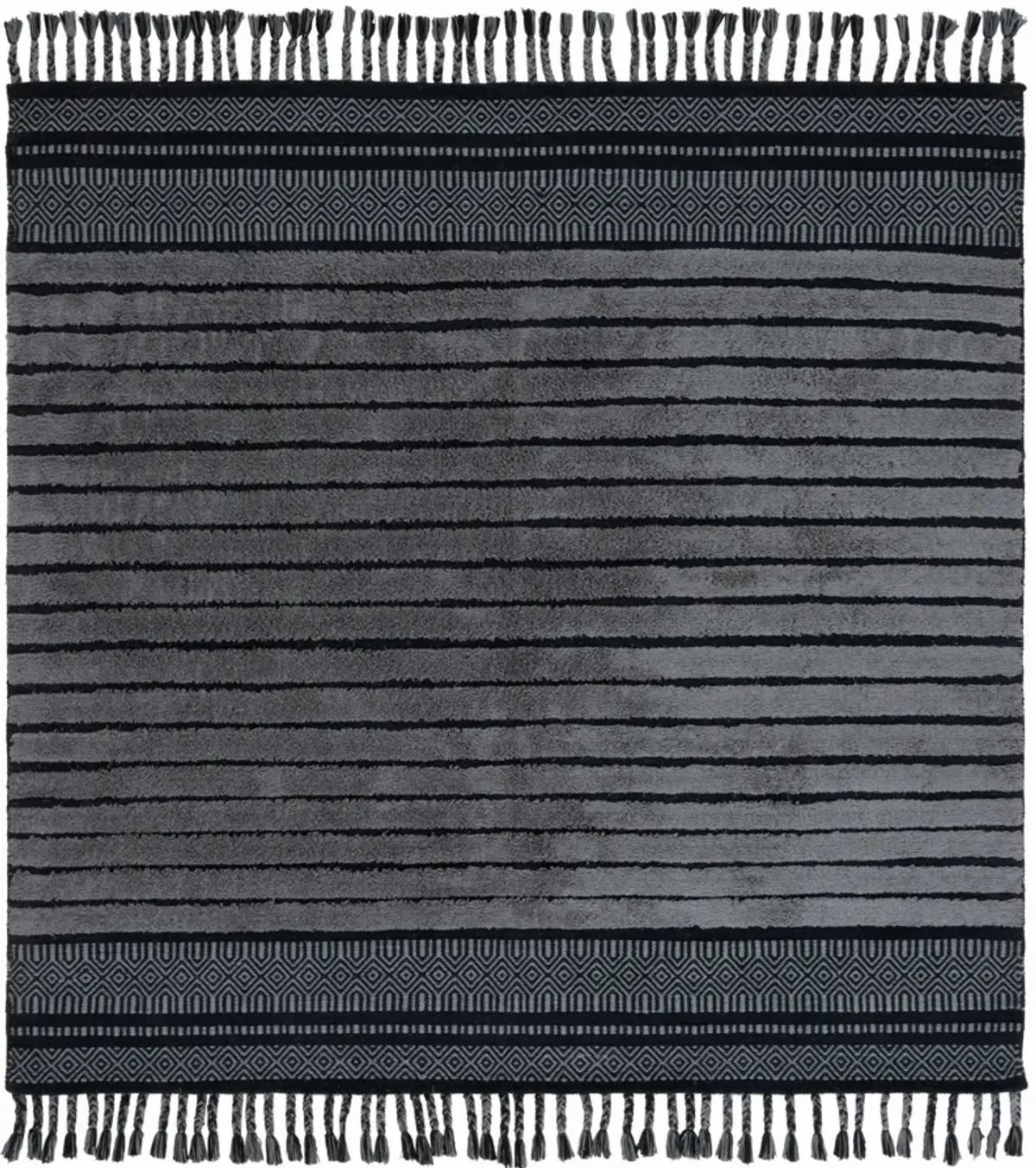 KILIM COLLECTION Hand Woven 6' x 6' Square area rug