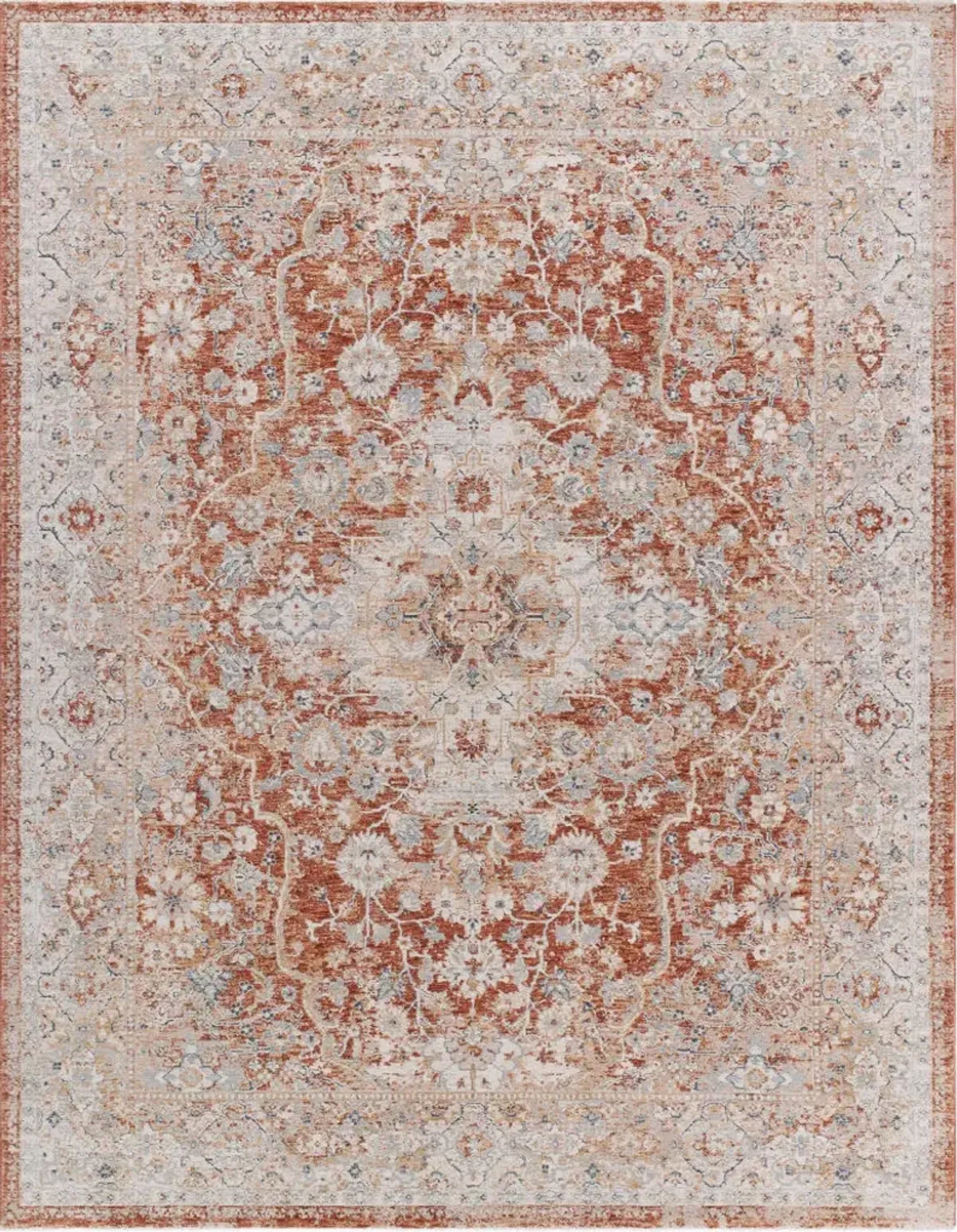 Poem 2'7" x 3'11" Machine Woven Rug