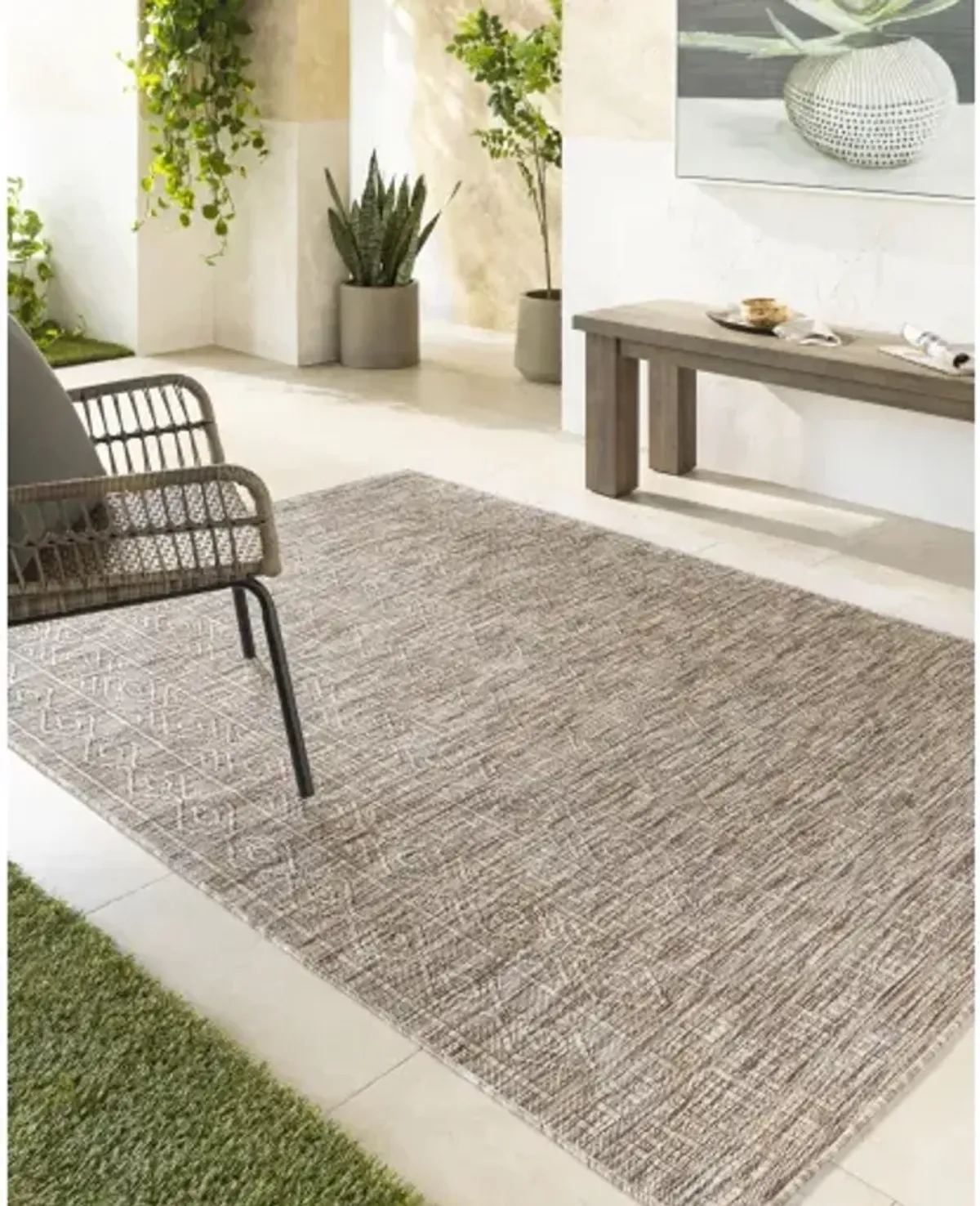 Terrace TRC-2304 7'10" x 10' Machine Woven Rug