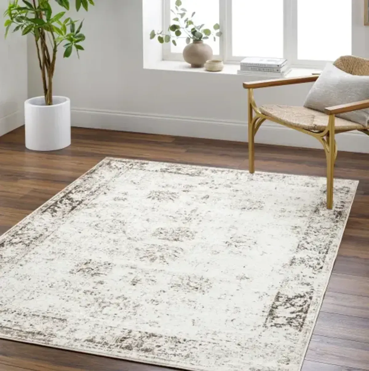 Monte Carlo MNC-2348 5'3" x 7'3" Machine Woven Rug