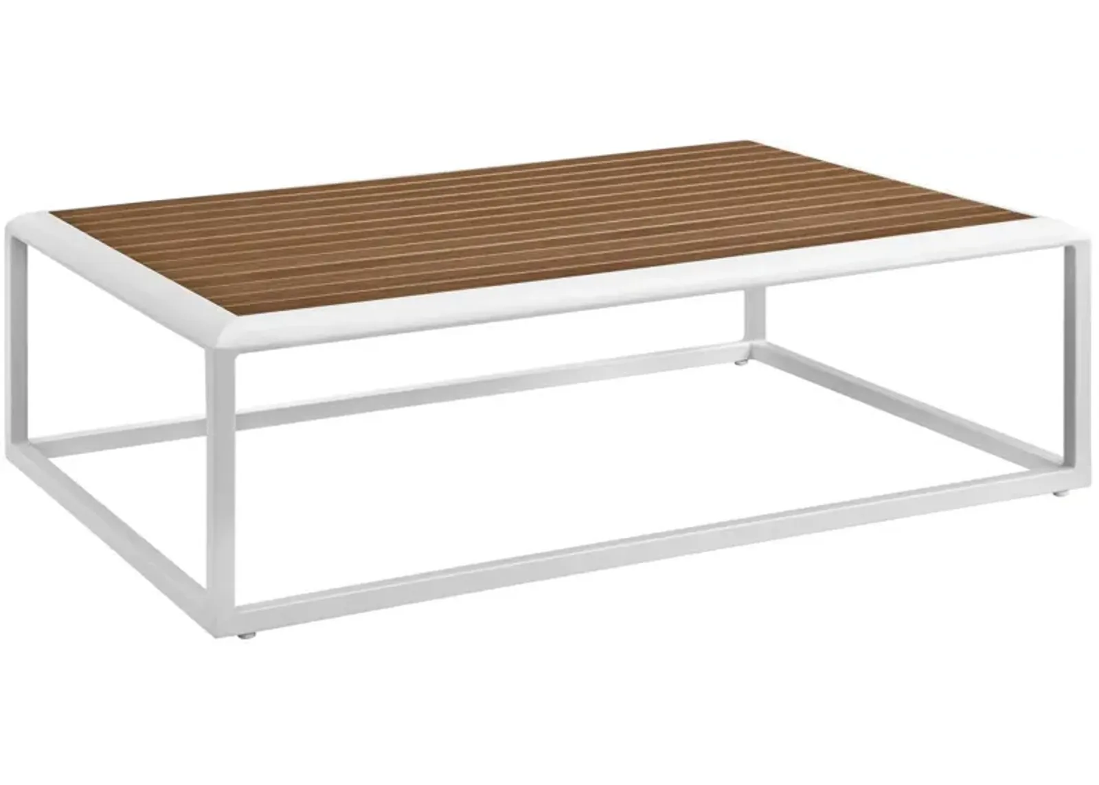 Stance Outdoor Patio Aluminum Coffee Table