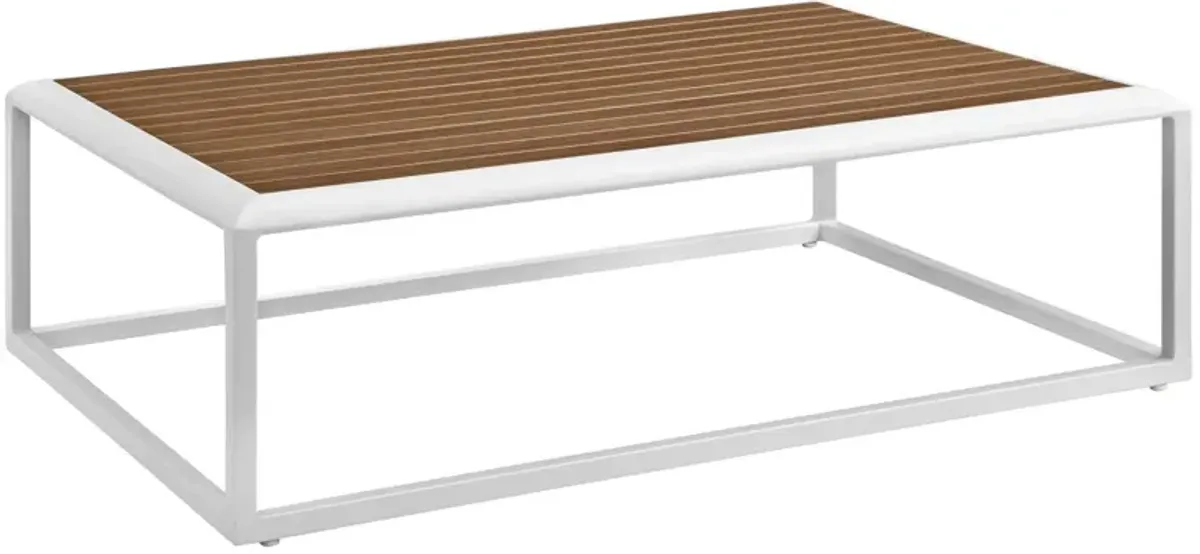 Stance Outdoor Patio Aluminum Coffee Table