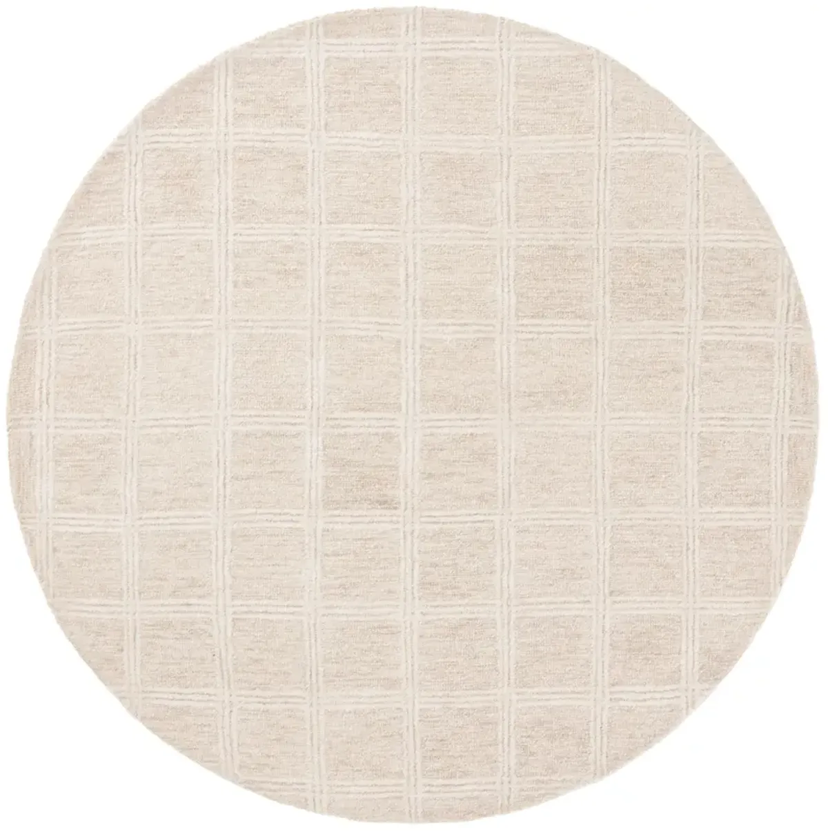 PINE Hand Tufted 6' x 6' Round area rug