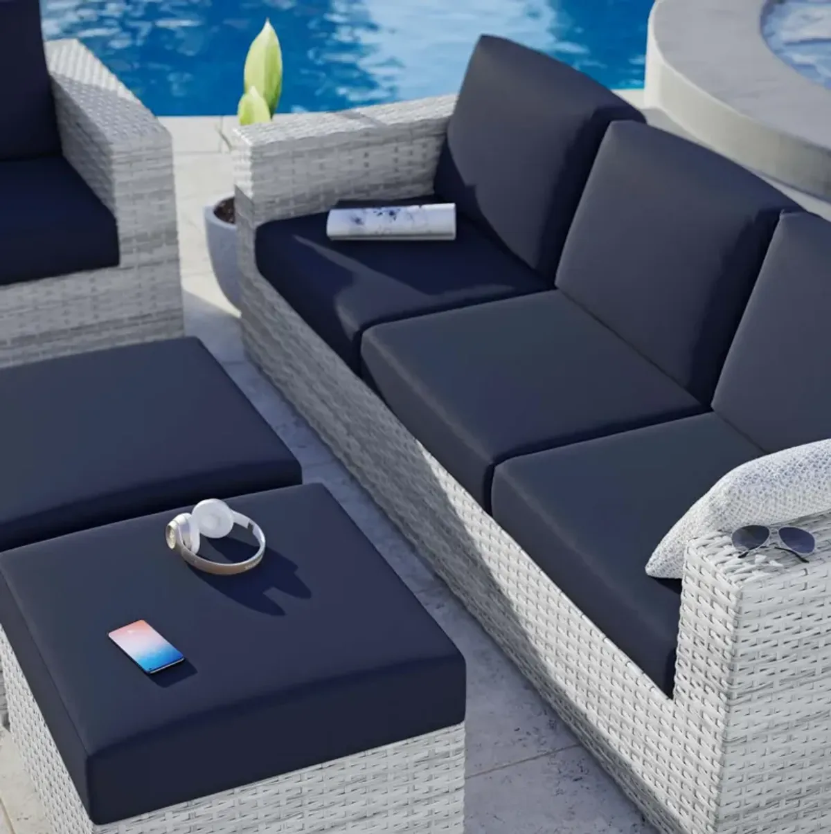 Convene 4-Piece Outdoor Patio Set