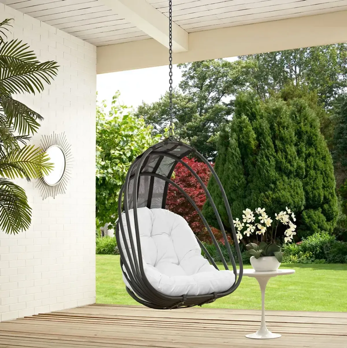 Whisk Outdoor Patio Swing Chair Without Stand