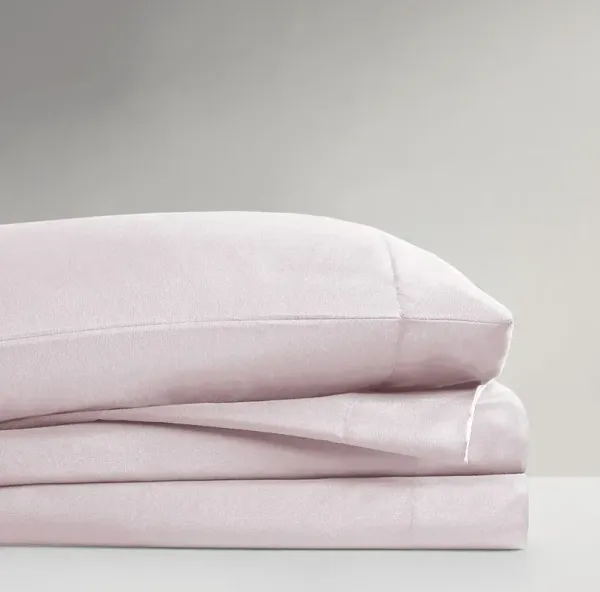 Intelligent Design Microfiber Blush All Season Soft Touch Sheet Set