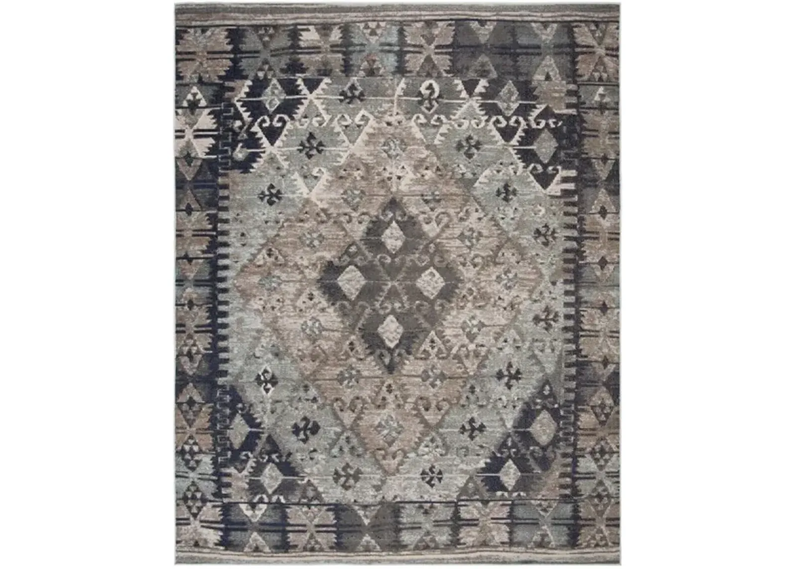 MONTAGE 236 Collection MTG236K-8 Blue / Grey 8' X 10'