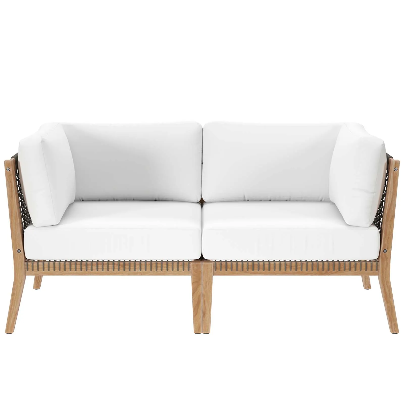 Clearwater Teak Outdoor Loveseat