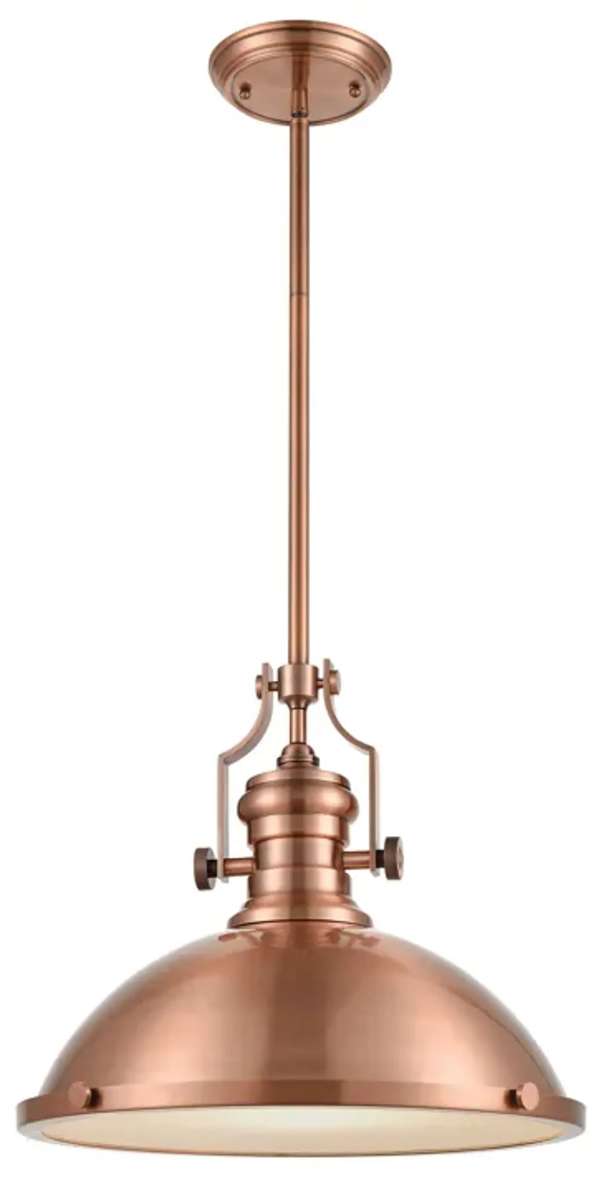 Chadwick 17" Wide 1-Light Pendant - Antique Copper