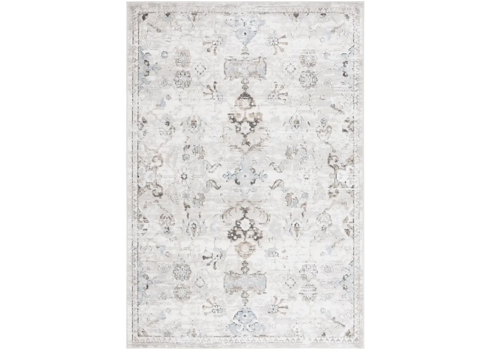 QUINCY 102 IVORY  5'-3' x 7'-6' Medium Rectangle Rug