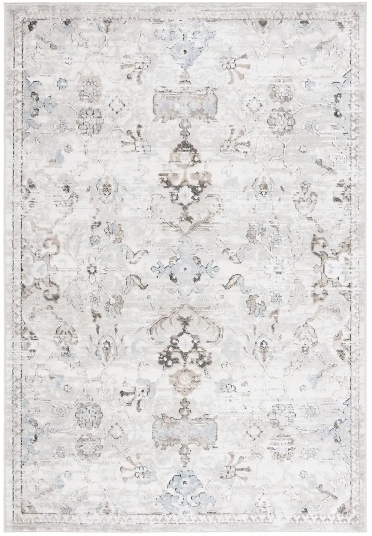 QUINCY 102 IVORY  5'-3' x 7'-6' Medium Rectangle Rug