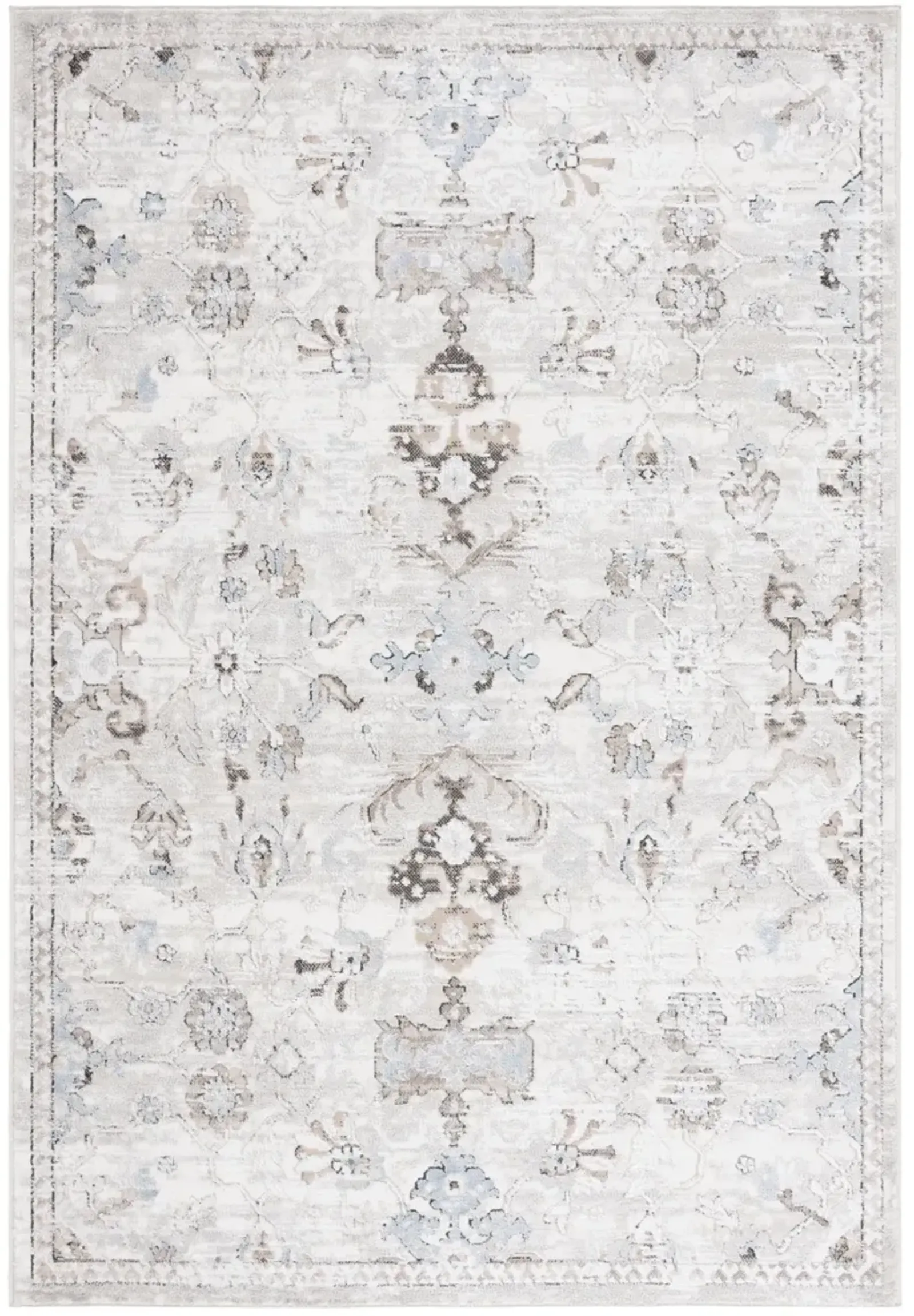 QUINCY 102 IVORY  5'-3' x 7'-6' Medium Rectangle Rug