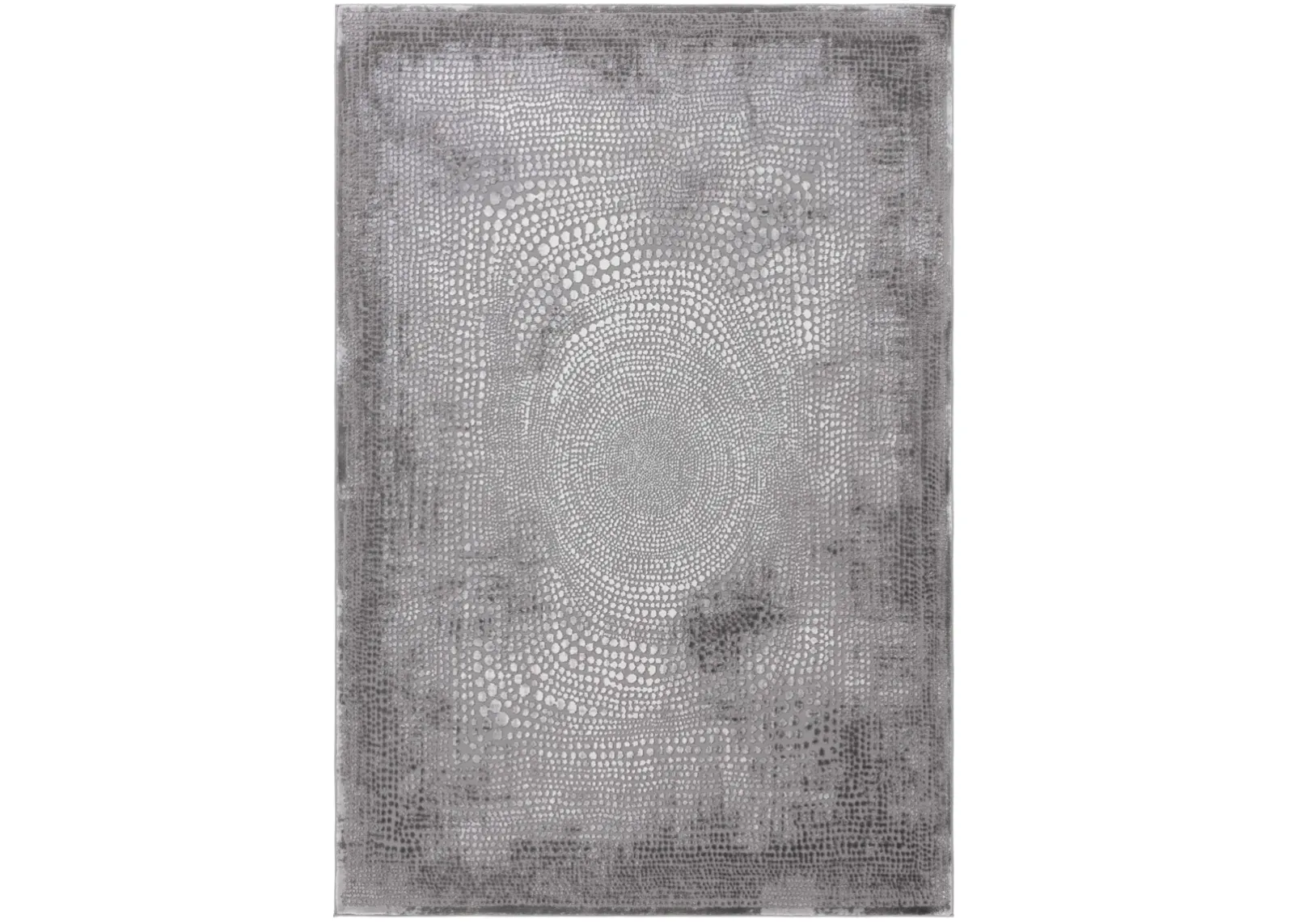 MEADOW 333 GREY  4' x 6' Small Rectangle Rug