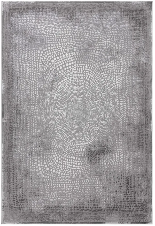 MEADOW 333 GREY  4' x 6' Small Rectangle Rug