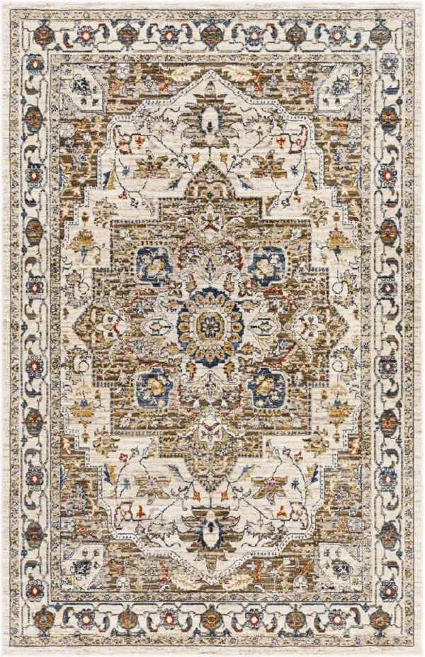 Truva TRV-2305 2'2" x 9' Machine Woven Rug