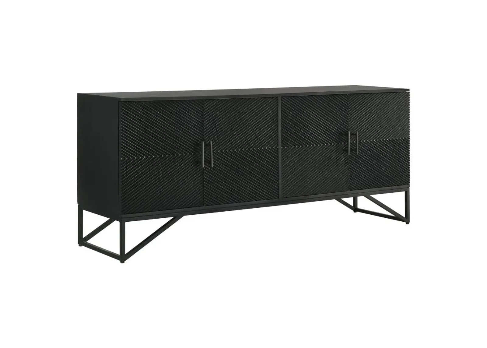 Aaliyah 4-Door Accent Cabinet