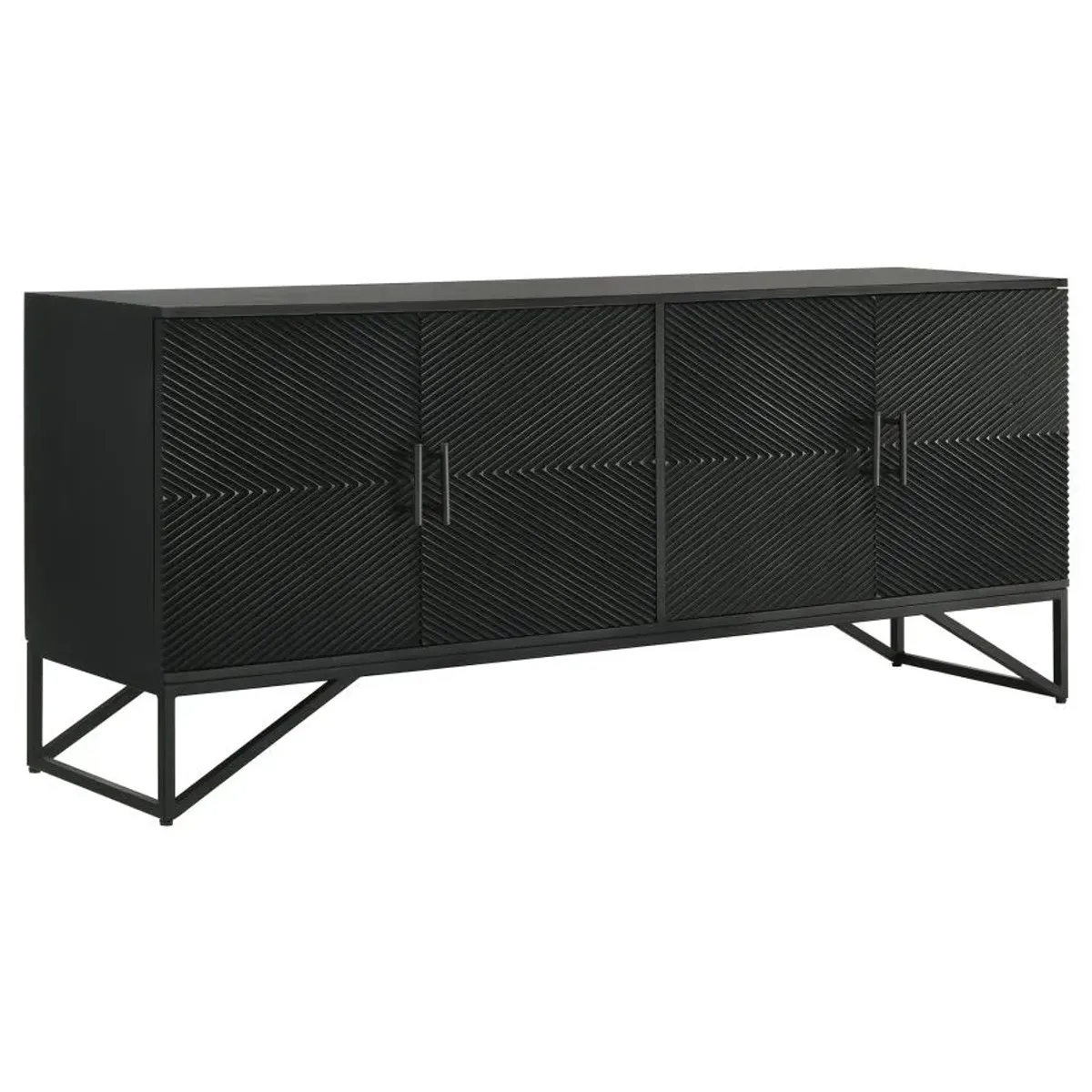 Aaliyah 4-Door Accent Cabinet