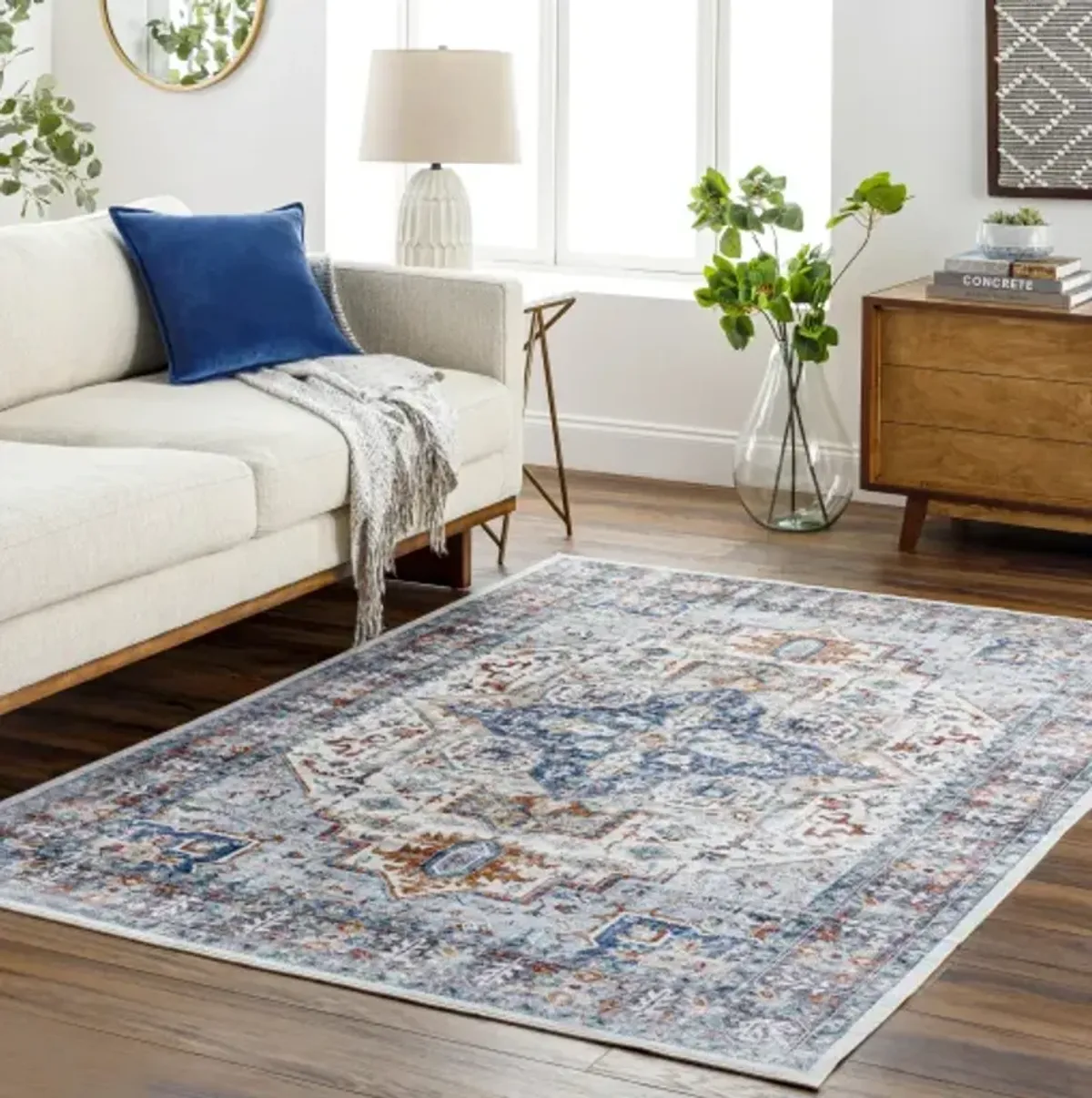 Lavable LVB-2305 7'6" x 9'5" Machine Woven Rug