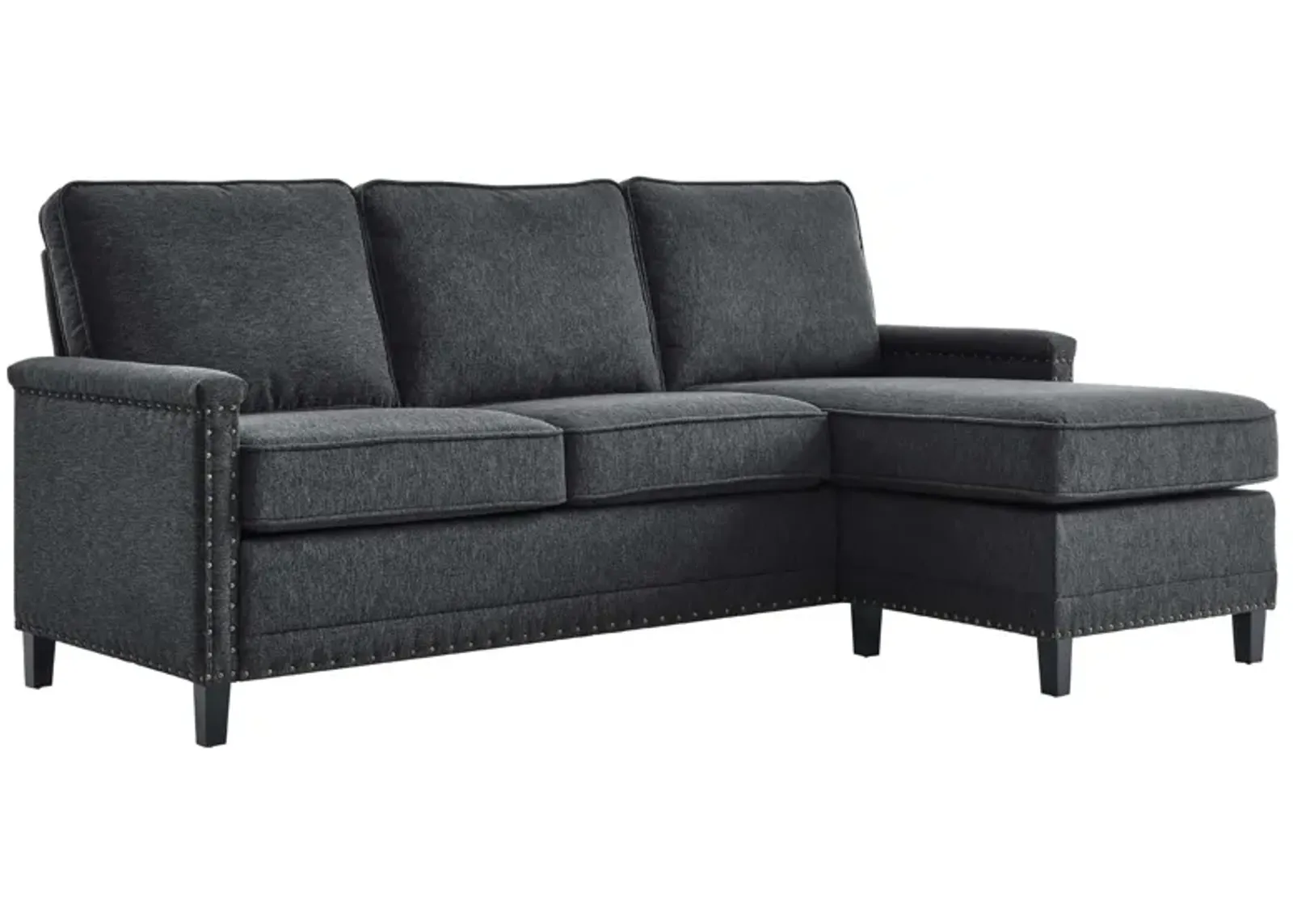 Ashton Upholstered Fabric Sectional Sofa