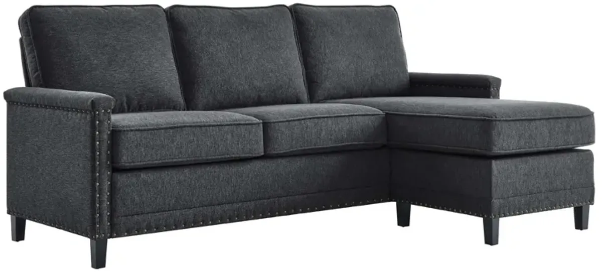 Ashton Upholstered Fabric Sectional Sofa