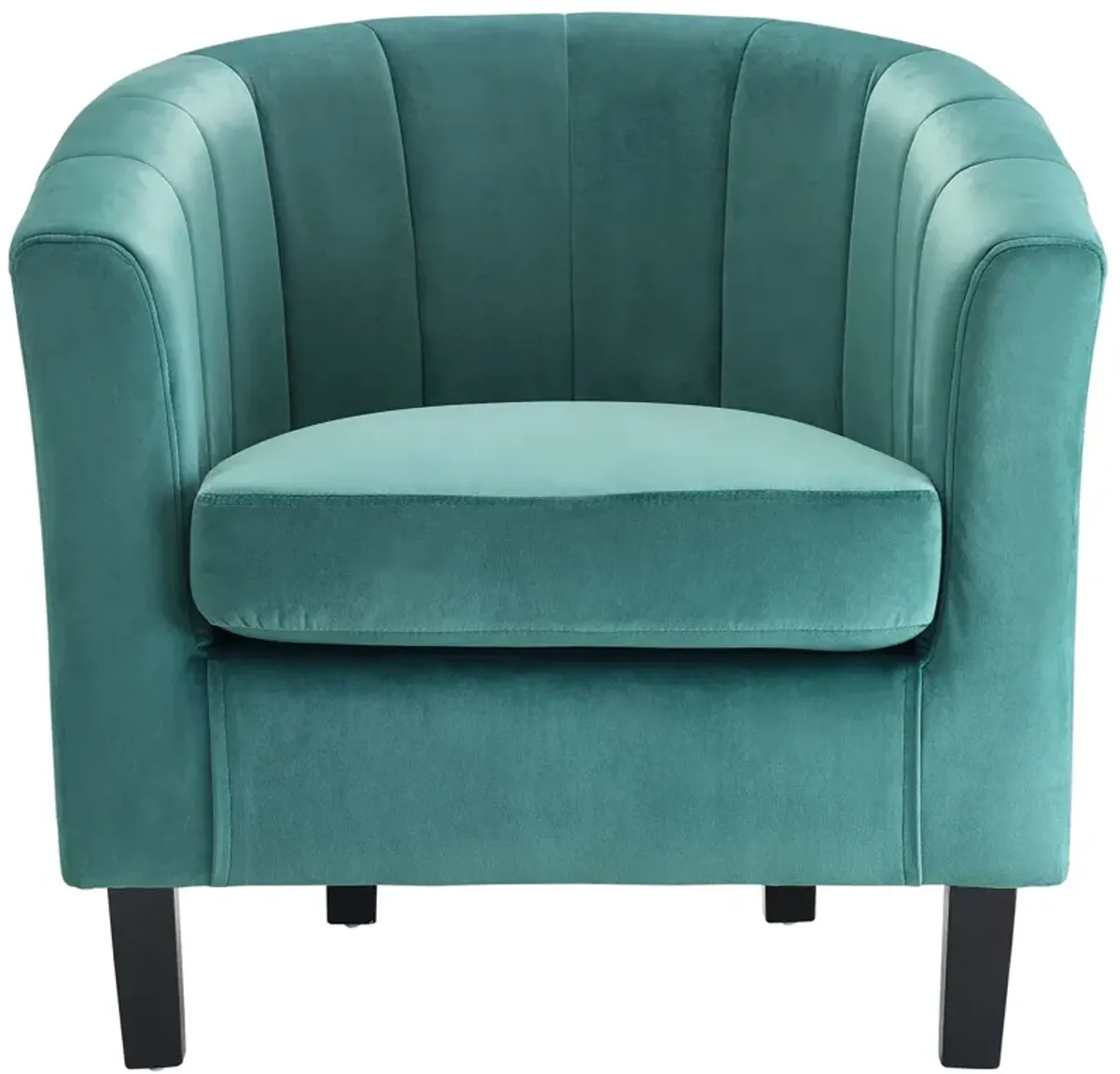 Prospect Channel Tufted Performance Velvet Armchair