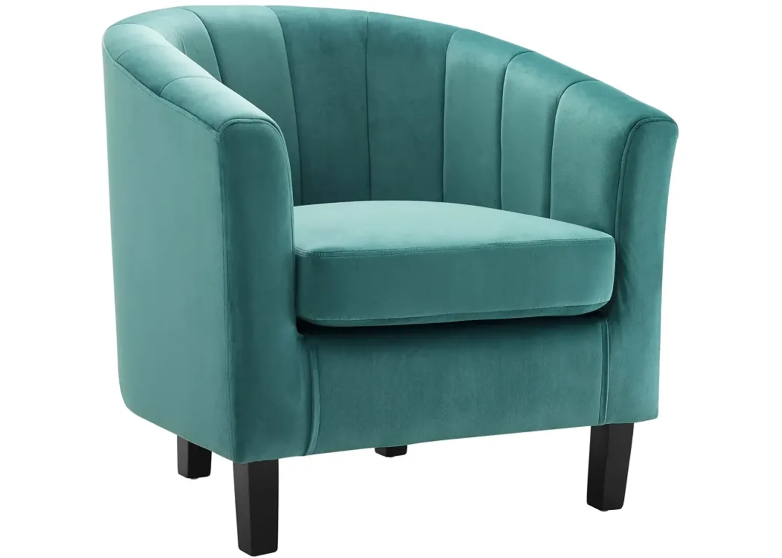 Prospect Channel Tufted Performance Velvet Armchair