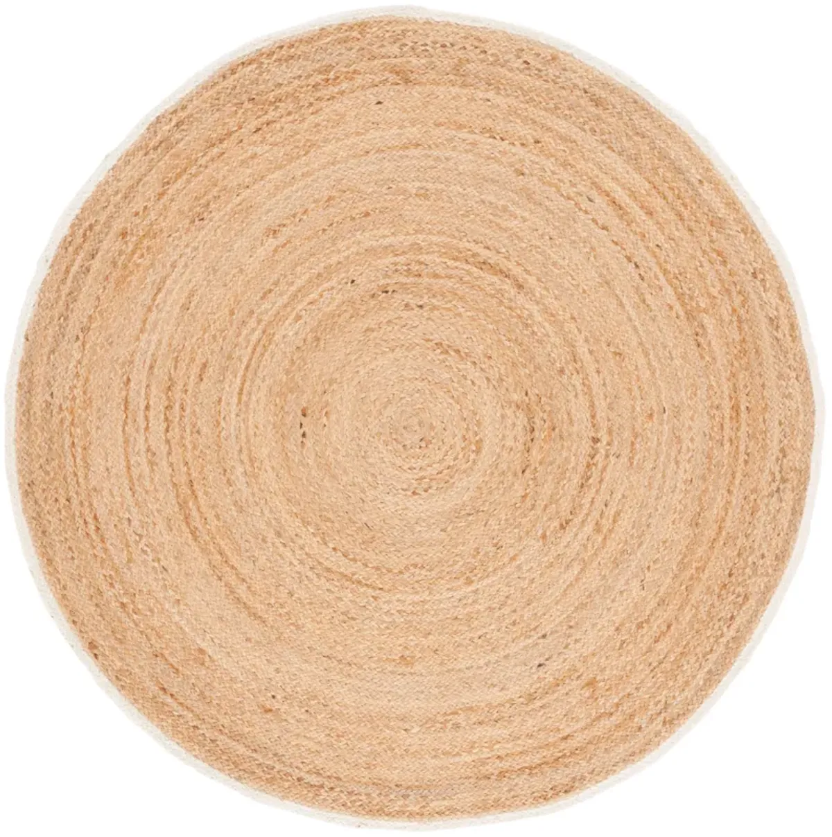 NATURAL FIBER Hand Woven 3' x 3' Round area rug