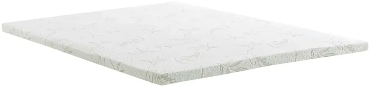 Relax Queen 2" Gel Memory Foam Mattress Topper