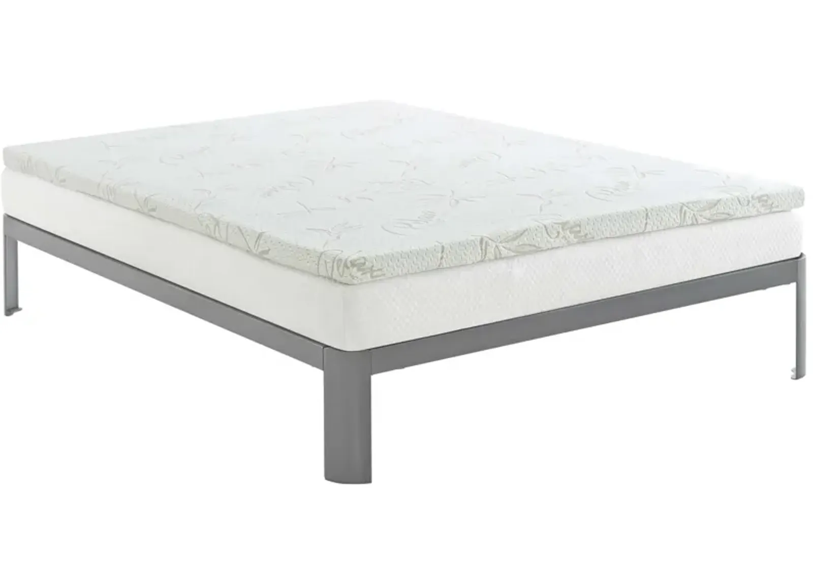 Relax Queen 2" Gel Memory Foam Mattress Topper