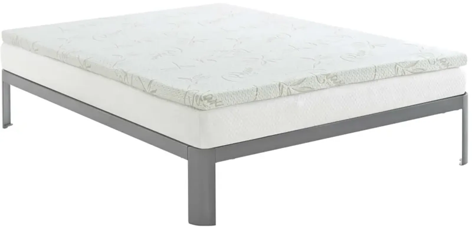 Relax Queen 2" Gel Memory Foam Mattress Topper