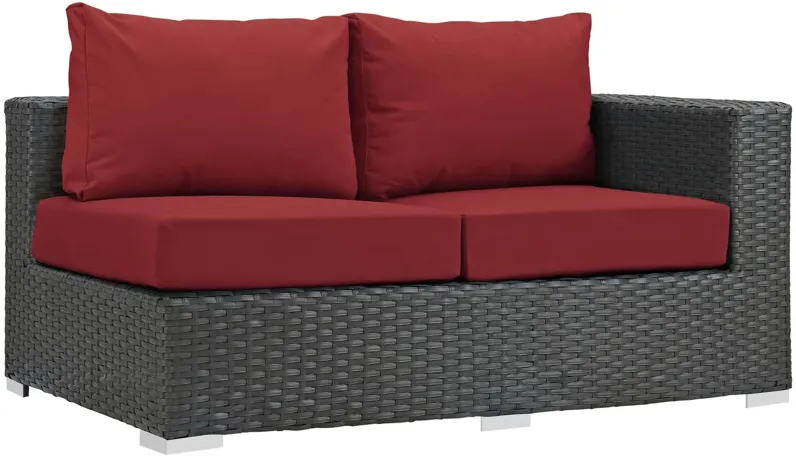 Sojourn Outdoor Patio Sunbrella® Right Arm Loveseat